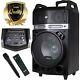 Pkl102 1200w 12 Inch Power Party Bluetooth / Usb / Rechargeable Portable Speaker