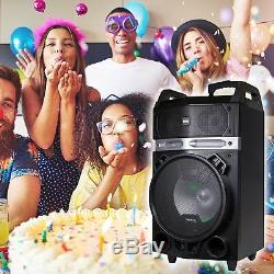 PKL102 1200W 12 inch Power Party Bluetooth / USB / Rechargeable Portable Speaker