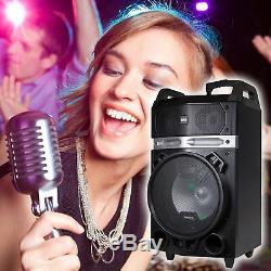 PKL102 1200W 12 inch Power Party Bluetooth / USB / Rechargeable Portable Speaker