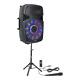 Pls 15 800w Active Speaker Pa Sound System Bluetooth Stand + Microphone
