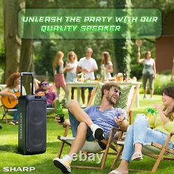 PS-935 Party Speaker System with Microphone Bluetooth Portable Loud Speaker