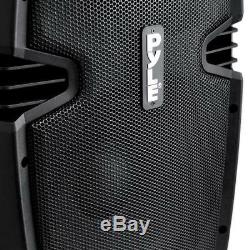 PYLE-PRO Party Karaoke Speaker Amplifier Part 10-Inch/700 Watt PPHP1037UB Remote