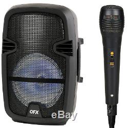 Party Speakers 4400W Bluetooth Dj Equipment Sound System Karaoke with Microphone