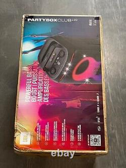 PartyBox Club 120 Portable Bluetooth Speaker MIC Guitar Inputs BRAND NEW