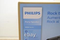 Philips 3000 Series 40W RMS Black Bluetooth Party Speaker TAX3206/37 NEW
