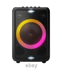 Philips Bluetooth Party Speaker with Deep bass, Party Lights & Built in Handle