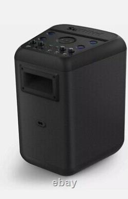Philips Portable Bluetooth Party Speaker, Black, NX100 Karaoke System Mic Input