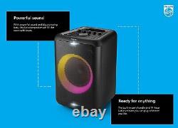 Philips Portable Bluetooth Party Speaker with Party Lights