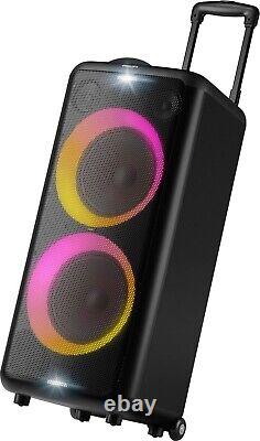 Philips Portable Rechargeable Bluetooth Party Speaker with Party Lights