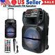 Portable 15 Bluetooth Speaker Subwoofer Heavy Bass Party Mic Aux Dj System