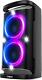 Portable Bluetooth Party Speaker 160w Peak Powerful Loud Sound Deep Bass Boombox