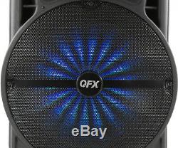 Portable Bluetooth Party Speaker Loud Wireless LED Multi Lights Bass On Wheels