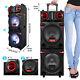 Portable Bluetooth Party Speaker Sub Woofer Heavy Bass Sound System & Mic Lot
