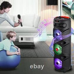 Portable Bluetooth Speaker Super Loud Sub woofer Heavy Bass Sound System Party