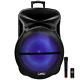 Portable Rechargeable Bluetooth Party Speaker With Sound Reactive Led Party Ligh