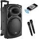 Portable Rechargeable Karaoke Bluetooth Party Speaker With 2 Mic Fm-radio Usb/sd
