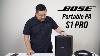 Powerful Portable Pa Bose S1 Pro Unboxing U0026 Quick Look