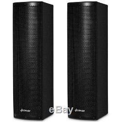 Professional 2000W Set of 2 Bi-Amplified Bluetooth Speakers For Party Wedding US