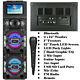 Qfx 2 X 12 Bluetooth Party Pa Karaoke Speaker System Touch Screen 11 Tablet Fm