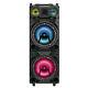 Qfx Pbx8122 Portable Bluetooth Party Speaker With Dual 12 Woofers