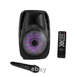 Reconditioned beFree 15 5000W Portable Bluetooth PA DJ Party Speaker w Warranty