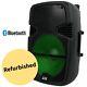 Refurbed Gsx-l515btb Portable Bluetootht Party Speaker With Led 3000w