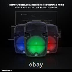 Refurbed GSX-L515BTB Portable BluetoothT Party Speaker with LED 3000W