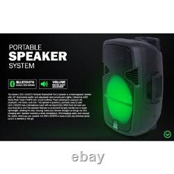 Refurbed GSX-L515BTB Portable BluetoothT Party Speaker with LED 3000W