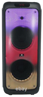 Rockville BASS PARTY 10 Dual 10 2000w LED Bluetooth House Party Speaker System
