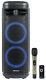 Rockville Go Party Zr10 Dual 10 Portable Wireless Led Bluetooth Speaker+uhf Mic