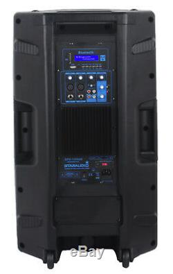 STARAUDIO 15 3500W Powered Active Audio Speaker PA DJ Party Bluetooth Speaker