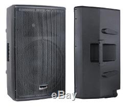 STARAUDIO 15 4000W PA DJ Active Powered Speaker Party 4-Ohm Bluetooth Speaker