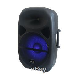 STARAUDIO 15 Inch 2500W PA Powered Active DJ Speaker System Stage Party Speaker