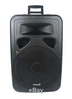 STARAUDIO 3500W 15 PA DJ Powered Active Bluetooth Speaker Karaoke Party Speaker