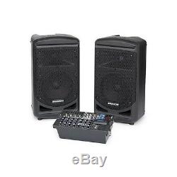 Samson XP800 Portable 800W Event Club DJ Office Party PA Speaker Mixer System