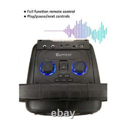 Sansai Bluetooth/Wireless 200W Karaoke/Party Speaker withFM Radio/AUX/USB/TF Card
