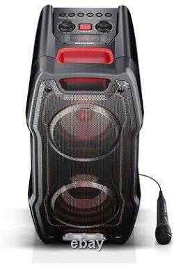 Sharp PS-929 180W Portable Party Speaker System LED lights with different modes