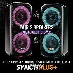 SonicBoomer X Douze Portable Bluetooth Party Speaker Dual 12 woofers with Li