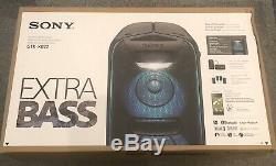 Sony GTK-XB72 High Power Bluetooth Party Speaker Light Up System NEW