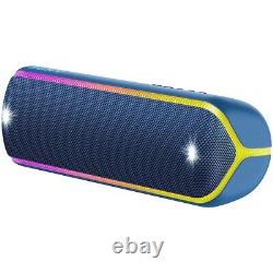 Sony SRS-XB32 Portable Bluetooth Party Speaker Blue Very Good