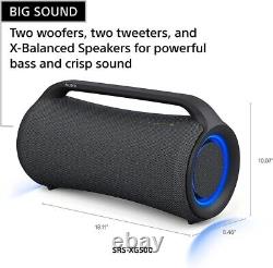 Sony SRS-XG500 X-Series Wireless Portable Bluetooth Boombox Party-Speaker