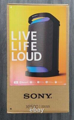 Sony SRS-XP500 X-Series Wireless Portable Bluetooth Karaoke Party-Speaker (NEW)