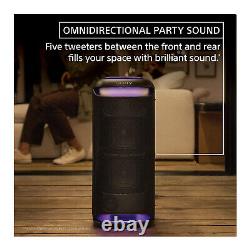 Sony SRSXV800 XSeries Wireless Portable Bluetooth Karaoke Party Speaker Black