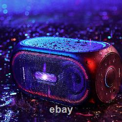 Soundcore Rave+ Portable Bluetooth Party Speaker 107dB Bass Sound LED Light Show