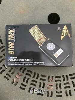 Star Trek Bluetooth communicator speaker, receiver by the wind company Replica