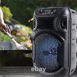 Technical Pro 1000w Portable LED Bluetooth Party Speaker With USB Set Of 4