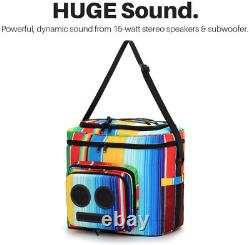 The #1 Cooler with Speakers & Subwoofer (Bluetooth, 20-Watt) for Parties/Festiva