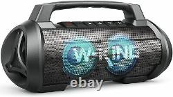 W-KING D10 70W Bluetooth Speaker IPX6 Waterproof Portable Party Colorful