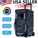 Wireless 15 Bluetooth Party Trolley Speaker Rgb Subwoofer Bass With Remote&tripod