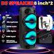 Wireless Bluetooth Speaker Cylindrical Party Woofer Pa System With Mic 1000w